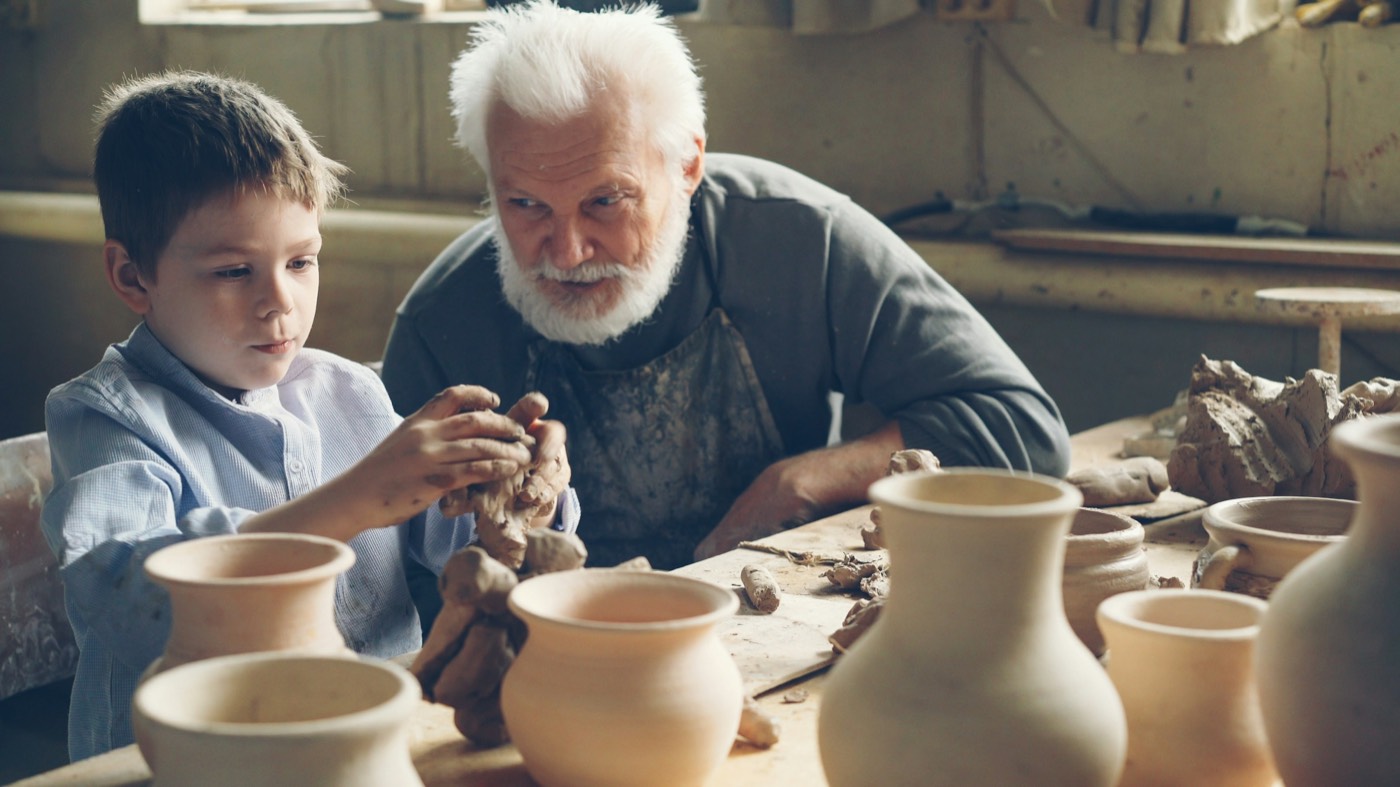 Patriarch with family — the legacy you're optimizing for
