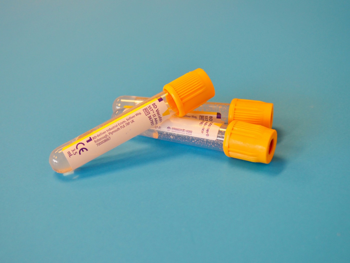 Blood collection tubes — full hormone panel as the foundation of any optimization protocol